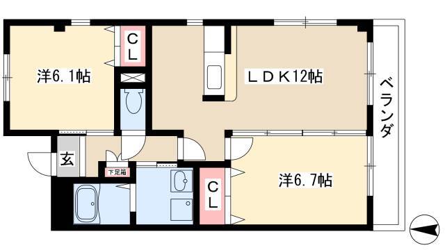 2LDK